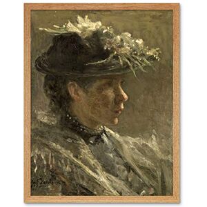 Artery8 Jozef Israels Study Of Sijtje Van Bemmel Painting Art Print Framed Poster Wall Decor 12x16 inch Artery8 Jozef Israels Study Of Sijtje Van Bemmel Painting Art Print Framed Poster Wall Decor 12x16 inch