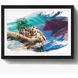Arty Pie Framed Print Black A2 (24.5x18 Inch) Owl on a Tree Branch V2, Wood, Multi-Colour, 60 x 42 x 2 cm Arty Pie Framed Print Black A2 (24.5x18 Inch) Owl on a Tree Branch V2, Wood, Multi-Colour, 60 x 42 x 2 cm