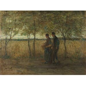 Artery8 Jozef Israels Turning Homewards Couple Field Painting Large Wall Art Poster Print Thick Paper 18X24 Inch Artery8 Jozef Israels Turning Homewards Couple Field Painting Large Wall Art Poster Print Thick Paper 18X24 Inch