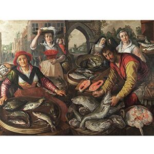 Fine Art Prints Joachim Beuckelaer The Four Elements Water Large Wall Art Print Canvas Premium Poster Mural Fine Art Prints Joachim Beuckelaer The Four Elements Water Large Wall Art Print Canvas Premium Poster Mural