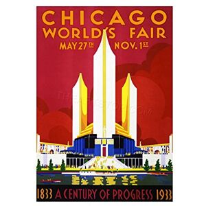 Wee Blue Coo Vintage Ad World Fair Chicago 1933 Centennial USA Wall Art Print Wee Blue Coo Vintage Ad World Fair Chicago 1933 Centennial USA Wall Art Print