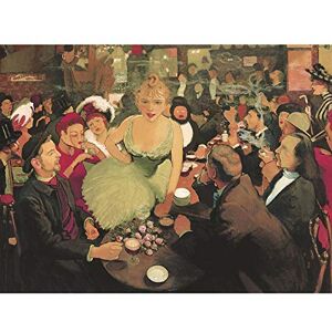 Fine Art Prints Anquetin Bruant Interior Mirliton Cloisonnist Painting Art Print Canvas Premium Wall Decor Poster Mural Fine Art Prints Anquetin Bruant Interior Mirliton Cloisonnist Painting Art Print Canvas Premium Wall Decor Poster Mural