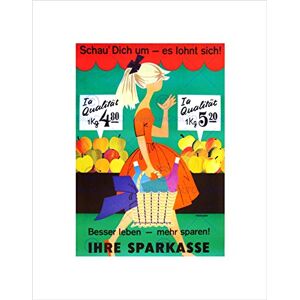 Wee Blue Coo Ad Banking Savings Youth Education Market Vegetables Wall Art Print Wee Blue Coo Ad Banking Savings Youth Education Market Vegetables Wall Art Print