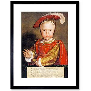 Wee Blue Coo Antique Holbein Junior Tudor King Edward Vi England Framed Wall Art Print Wee Blue Coo Antique Holbein Junior Tudor King Edward Vi England Framed Wall Art Print