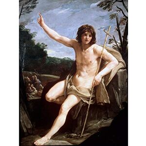 Fine Art Prints Reni Saint John Baptist Wilderness Biblical Painting Unframed Wall Art Print Poster Home Decor Premium Fine Art Prints Reni Saint John Baptist Wilderness Biblical Painting Unframed Wall Art Print Poster Home Decor Premium