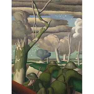 Fine Art Prints Gill Observation Fire Soldiers WWI War Painting Large Print Poster Wall Art Decor Picture Fine Art Prints Gill Observation Fire Soldiers WWI War Painting Large Print Poster Wall Art Decor Picture