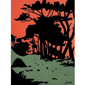 Wee Blue Coo Magazine Cover Jugend Abstract Silhouette Large Wall Art Poster Print Thick Paper 18X24 Inch Wee Blue Coo Magazine Cover Jugend Abstract Silhouette Large Wall Art Poster Print Thick Paper 18X24 Inch