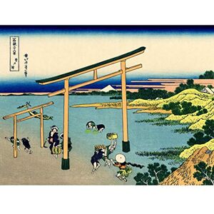 Artery8 Hokusai 36 Views Fuji Noboto Bay Woodblock Japan Premium Wall Art Canvas Print 18X24 Inch Artery8 Hokusai 36 Views Fuji Noboto Bay Woodblock Japan Premium Wall Art Canvas Print 18X24 Inch