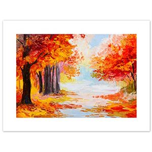 Fine Art Prints Autumn Forest Landscape Art Print Canvas Premium Wall Decor Poster Fine Art Prints Autumn Forest Landscape Art Print Canvas Premium Wall Decor Poster