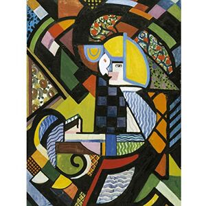 Fine Art Prints Sayen Daughter In Rocker Modernist Abstract Painting Extra Large Wall Art Print Premium Canvas Mural Fine Art Prints Sayen Daughter In Rocker Modernist Abstract Painting Extra Large Wall Art Print Premium Canvas Mural