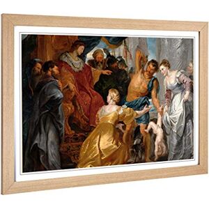Big Box Art Framed Print of Peter Paul Rubens The First Book of Kings in The Bible Design Wall Art Picture Home Decor for Living Room, Bedroom, Office, Oak, A2 / 24.5x18 Inch / 62x45cm Big Box Art Framed Print of Peter Paul Rubens The First Book of Kings in The Bible Design Wall Art Picture Home Decor for Living Room, Bedroom, Office, Oak, A2 / 24.5x18 Inch / 62x45cm