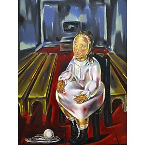 Fine Art Prints Blanchard Poster mit sitzender Bank, goldenes Gemälde, großes Poster Fine Art Prints Blanchard Poster mit sitzender Bank, goldenes Gemälde, großes Poster