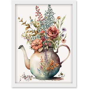 Artery8 - Flower Bouquet Teapot - A4 Artery8 - Flower Bouquet Teapot - A4