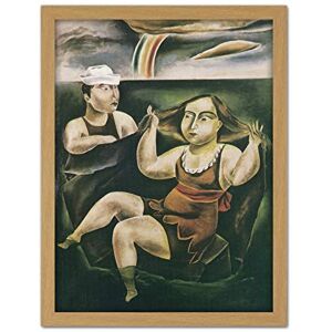 Fine Art Prints Kuniyoshi Life Saver Rescuer American Modernist Painting Artwork Framed Wall Art Print 18X24 Inch Fine Art Prints Kuniyoshi Life Saver Rescuer American Modernist Painting Artwork Framed Wall Art Print 18X24 Inch