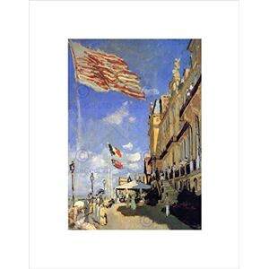 Wee Blue Coo Claude Monet Hotel De Roches Noires A Trouville Wall Art Print Wee Blue Coo Claude Monet Hotel De Roches Noires A Trouville Wall Art Print