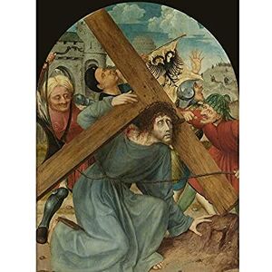 Artery8 Massijs Christ Carrying Cross Painting Unframed Wall Art Print Poster Home Decor Premium Artery8 Massijs Christ Carrying Cross Painting Unframed Wall Art Print Poster Home Decor Premium