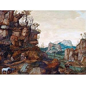 Fine Art Prints Van Dalem Landscape Adam Eve Painting Unframed Wall Art Print Poster Home Decor Premium Fine Art Prints Van Dalem Landscape Adam Eve Painting Unframed Wall Art Print Poster Home Decor Premium