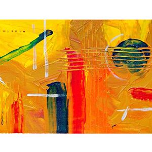 Fine Art Prints Abstract Expressionism Painting Guitar Large Wall Art Print Canvas Premium Poster Fine Art Prints Abstract Expressionism Painting Guitar Large Wall Art Print Canvas Premium Poster