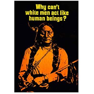 Wee Blue Coo Civil Rights Wounded Knee Native American Picture Wall Art Print Wee Blue Coo Civil Rights Wounded Knee Native American Picture Wall Art Print
