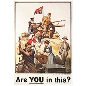 Wee Blue Coo War First World Enlist Recruit UK Ad Picture Wall Art Print Wee Blue Coo War First World Enlist Recruit UK Ad Picture Wall Art Print