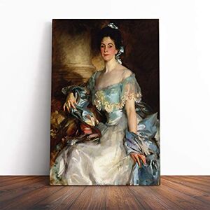 Big Box Art Canvas Print Wall Art John Singer Sargent Portrait of a Lady (2) Mounted & Stretched Box Frame Picture Home Decor for Kitchen, Living Room, Bedroom, Hallway, Multi-Colour, 30x20 Inch Big Box Art Canvas Print Wall Art John Singer Sargent Portrait of a Lady (2) Mounted & Stretched Box Frame Picture Home Decor for Kitchen, Living Room, Bedroom, Hallway, Multi-Colour, 30x20 Inch