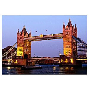 Wee Blue Coo Photo City Landmark Tower Bridge London Dusk Wall Art Print Wee Blue Coo Photo City Landmark Tower Bridge London Dusk Wall Art Print