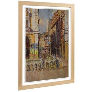 Big Box Art Framed Print of Walter Sickert Study for The Elephant Design Wall Art Picture Home Decor for Kitchen, Living Room, Bedroom, Hallway, Oak, A2 / 24.5x18 Inch / 62x45cm Big Box Art Framed Print of Walter Sickert Study for The Elephant Design Wall Art Picture Home Decor for Kitchen, Living Room, Bedroom, Hallway, Oak, A2 / 24.5x18 Inch / 62x45cm