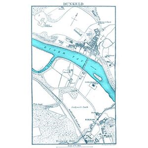 Artery8 Map 1888 Dunkeld Village Scotland Plan Chart Large Wall Art Poster Print Thick Paper 18X24 Inch Artery8 Map 1888 Dunkeld Village Scotland Plan Chart Large Wall Art Poster Print Thick Paper 18X24 Inch