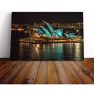 Big Box Art Canvas Print Wall Art Sydney Opera House Harbour Australia (15) Mounted & Stretched Box Frame Picture Home Decor for Kitchen, Living Room, Bedroom, Hallway, Multi-Colour, 30x20 Inch Big Box Art Canvas Print Wall Art Sydney Opera House Harbour Australia (15) Mounted & Stretched Box Frame Picture Home Decor for Kitchen, Living Room, Bedroom, Hallway, Multi-Colour, 30x20 Inch