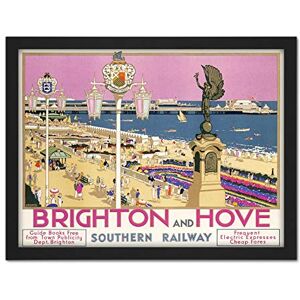 Wee Blue Coo Brighton Hove Sussex Beach Resort Travel Artwork Framed Wall Art Print 18X24 Inch Wee Blue Coo Brighton Hove Sussex Beach Resort Travel Artwork Framed Wall Art Print 18X24 Inch