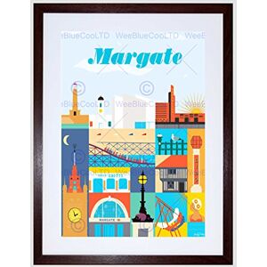 Wee Blue Coo Travel Margate Seaside Town Kent England UK Sun Beach Lighthouse Framed Wall Art Print Wee Blue Coo Travel Margate Seaside Town Kent England UK Sun Beach Lighthouse Framed Wall Art Print