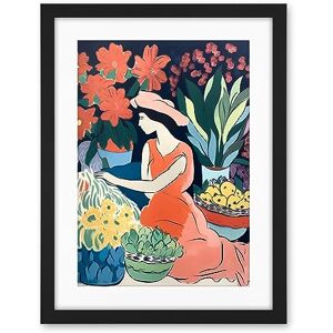 Artery8 Danish Pastel Aesthetic Matisse Flower Market Watercolour Painting Floral Bouquets Artwork Framed Wall Art Print 18X24 Inch Artery8 Danish Pastel Aesthetic Matisse Flower Market Watercolour Painting Floral Bouquets Artwork Framed Wall Art Print 18X24 Inch