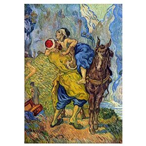 Wee Blue Coo Van Gogh Good Samaritan Old Master Painting Picture 17 Wall Art Print Wee Blue Coo Van Gogh Good Samaritan Old Master Painting Picture 17 Wall Art Print