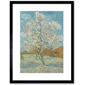 Artery8 Van Gogh The Pink Peach Tree Framed Wall Art Print Artery8 Van Gogh The Pink Peach Tree Framed Wall Art Print