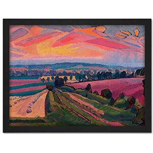 Wee Blue Coo Spencer Gore The Icknield Way Artwork Framed Wall Art Print 18X24 Inch Wee Blue Coo Spencer Gore The Icknield Way Artwork Framed Wall Art Print 18X24 Inch