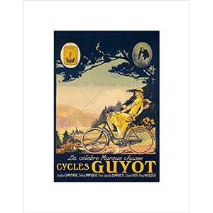 Wee Blue Coo Ad Transport Cycles Guyot Vintage Switzerland Landscape Wall Art Print Wee Blue Coo Ad Transport Cycles Guyot Vintage Switzerland Landscape Wall Art Print
