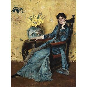 Fine Art Prints Chase Portrait Miss Dora Wheeler Seated Painting Large Print Poster Wall Art Decor Picture Fine Art Prints Chase Portrait Miss Dora Wheeler Seated Painting Large Print Poster Wall Art Decor Picture