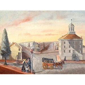 Artery8 Chappel New York Hot Corn Seller Painting Large Wall Art Poster Print Thick Paper 18X24 Inch Artery8 Chappel New York Hot Corn Seller Painting Large Wall Art Poster Print Thick Paper 18X24 Inch