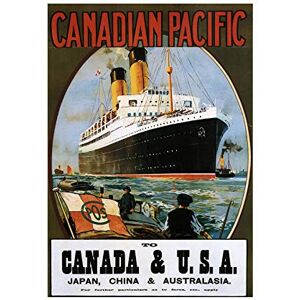 Wee Blue Coo Travel Orient Canadian Pacific Ship Liner Canada USA Ad Wall Art Print Wee Blue Coo Travel Orient Canadian Pacific Ship Liner Canada USA Ad Wall Art Print