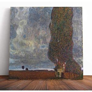 Big Box Art Canvas Print Wall Art Gustav Klimt Approaching a Thunderstorm Mounted & Stretched Box Frame Picture Home Decor for Kitchen, Living Room, Bedroom, Hallway, Muli-Colour, 14x14 Inch Big Box Art Canvas Print Wall Art Gustav Klimt Approaching a Thunderstorm Mounted & Stretched Box Frame Picture Home Decor for Kitchen, Living Room, Bedroom, Hallway, Muli-Colour, 14x14 Inch