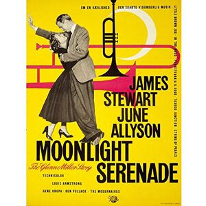 Wee Blue Coo Movie Film Moonlight Serenade Stewart Glenn Miller Art Print Poster Wall Decor 12X16 Inch Wee Blue Coo Movie Film Moonlight Serenade Stewart Glenn Miller Art Print Poster Wall Decor 12X16 Inch