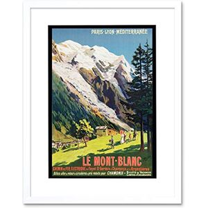 Wee Blue Coo Rail Train Mont Blanc French Alps Railway France Picture Framed Wall Art Print Wee Blue Coo Rail Train Mont Blanc French Alps Railway France Picture Framed Wall Art Print