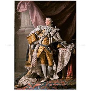 Wee Blue Coo Painting Portrait Ramsay King George Iii England Hanover Wall Art Print Wee Blue Coo Painting Portrait Ramsay King George Iii England Hanover Wall Art Print