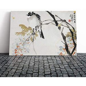 Big Box Art Jin Nong Bird Oriental Canvas Print Gallery Wrapped 30mm Frame Wall Art 20x14 inches Ready to Hang Modern Animals Picture Living Room Bedroom Lounge Office Big Box Art Jin Nong Bird Oriental Canvas Print Gallery Wrapped 30mm Frame Wall Art 20x14 inches Ready to Hang Modern Animals Picture Living Room Bedroom Lounge Office