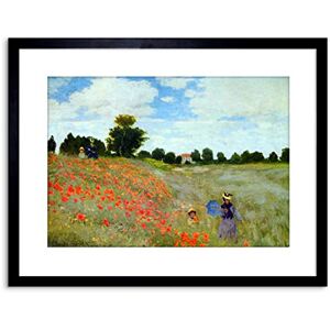 Wee Blue Coo Painting Monet Poppies Old Master Framed Wall Art Print Wee Blue Coo Painting Monet Poppies Old Master Framed Wall Art Print