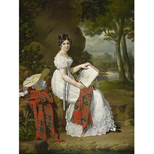 Artery8 Vieillevoye Woman Sketching In A Landscape C1830 Painting Premium Wall Art Canvas Print 18X24 Inch Artery8 Vieillevoye Woman Sketching In A Landscape C1830 Painting Premium Wall Art Canvas Print 18X24 Inch