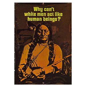 Wee Blue Coo Ad Political Native American Wounded Knee Civil Rights Wall Art Print Wee Blue Coo Ad Political Native American Wounded Knee Civil Rights Wall Art Print