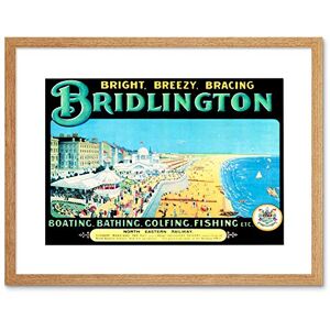 Wee Blue Coo Travel Tourism Bridlington UK Beach Sea Summer Sport Golf Framed Wall Art Print Wee Blue Coo Travel Tourism Bridlington UK Beach Sea Summer Sport Golf Framed Wall Art Print