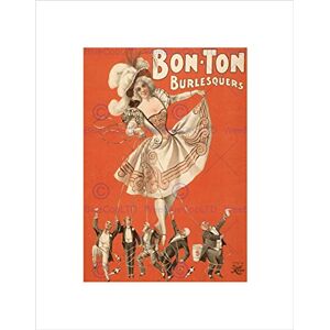 Wee Blue Coo THEATRE STAGE BON TON BURLESQUE MUSICS BLACK FRAMED ART PRINT PICTURE B12X7791 Wee Blue Coo THEATRE STAGE BON TON BURLESQUE MUSICS BLACK FRAMED ART PRINT PICTURE B12X7791