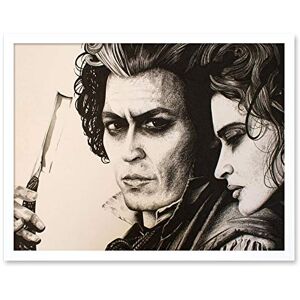 Wee Blue Coo Sweeny Todd Johnny Depp Wayne Maguire Art Print Framed Poster Wall Decor 12x16 inch Wee Blue Coo Sweeny Todd Johnny Depp Wayne Maguire Art Print Framed Poster Wall Decor 12x16 inch